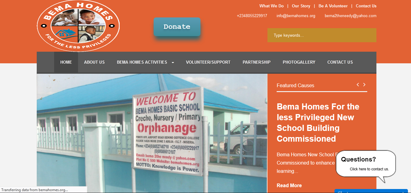 Bemahomes For the Less Privileged